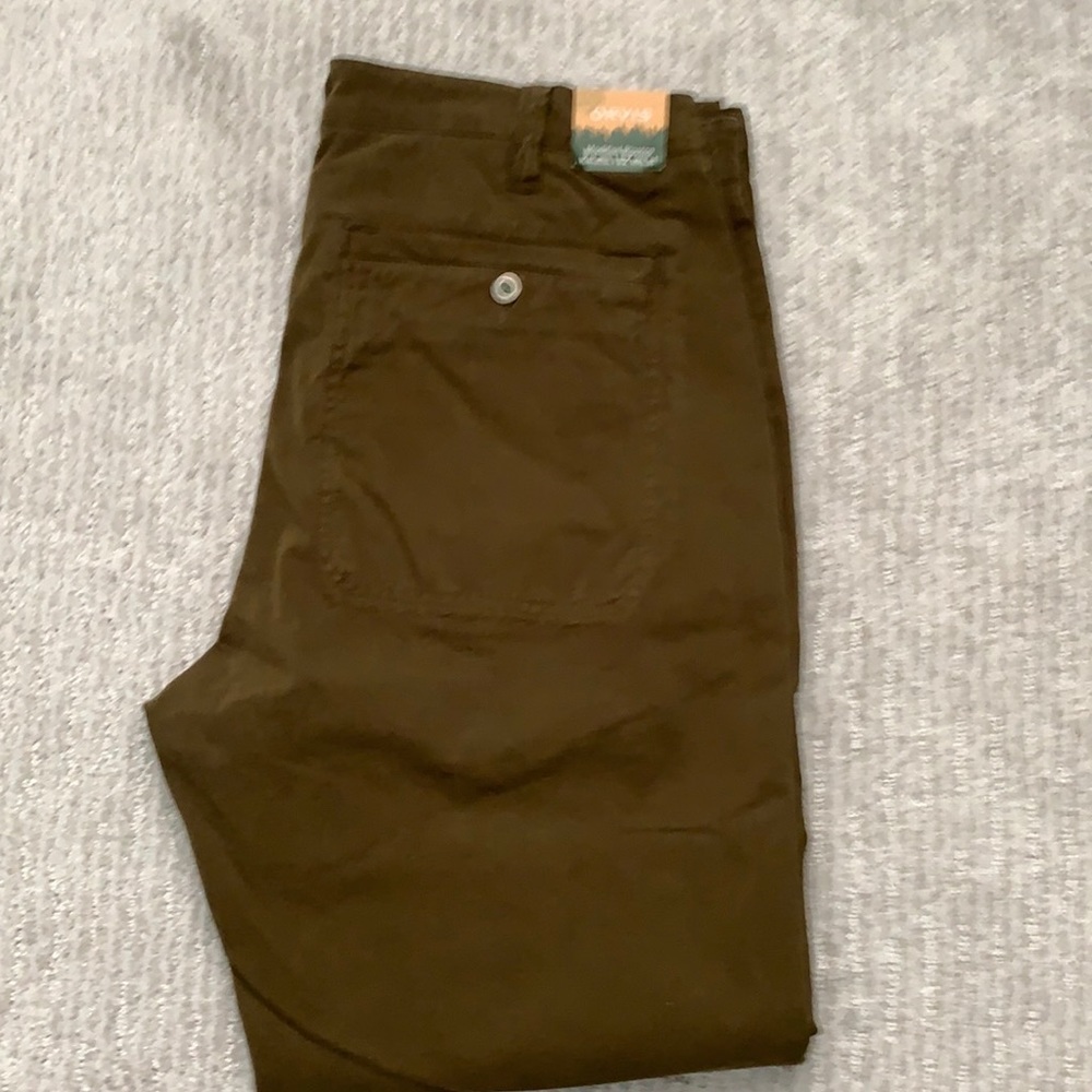 Orvis Ripstop Pants - EZ Waist - Olive Green